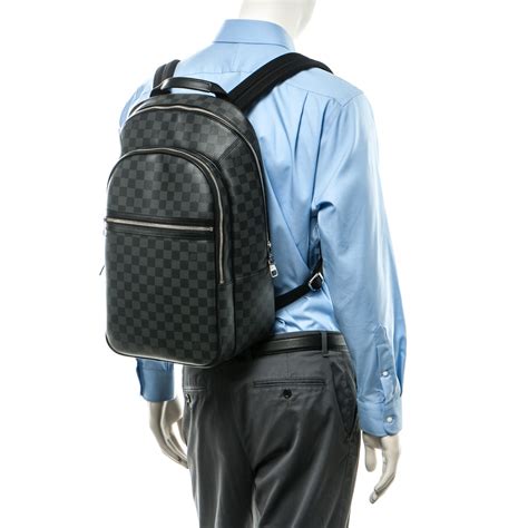 louis vuitton damier graphite canvas michael backpack replica|damier graphite canvas.